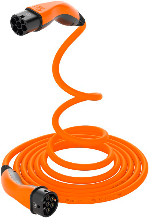 LAPP Helix Ladekabel Typ 2, 22 kW, 32 A, 3-phasig, 3 m, orange