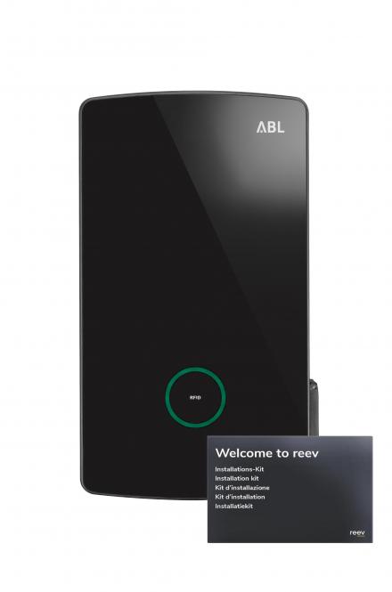 ABL eM4 Single Controller Wallbox, Typ 2 Steckdose, 22 kW (100000200)